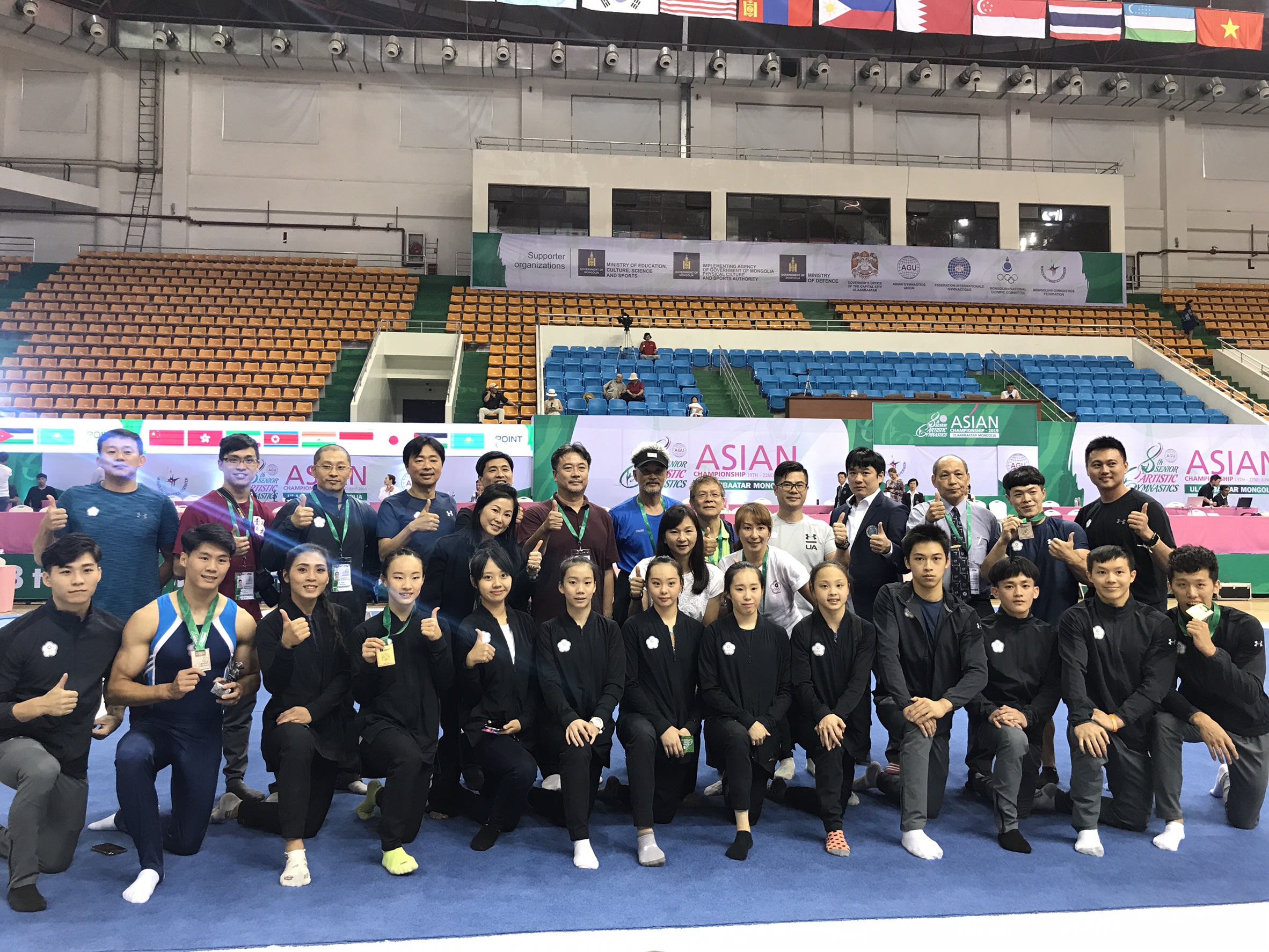 (圖)中華臺北代表隊合照