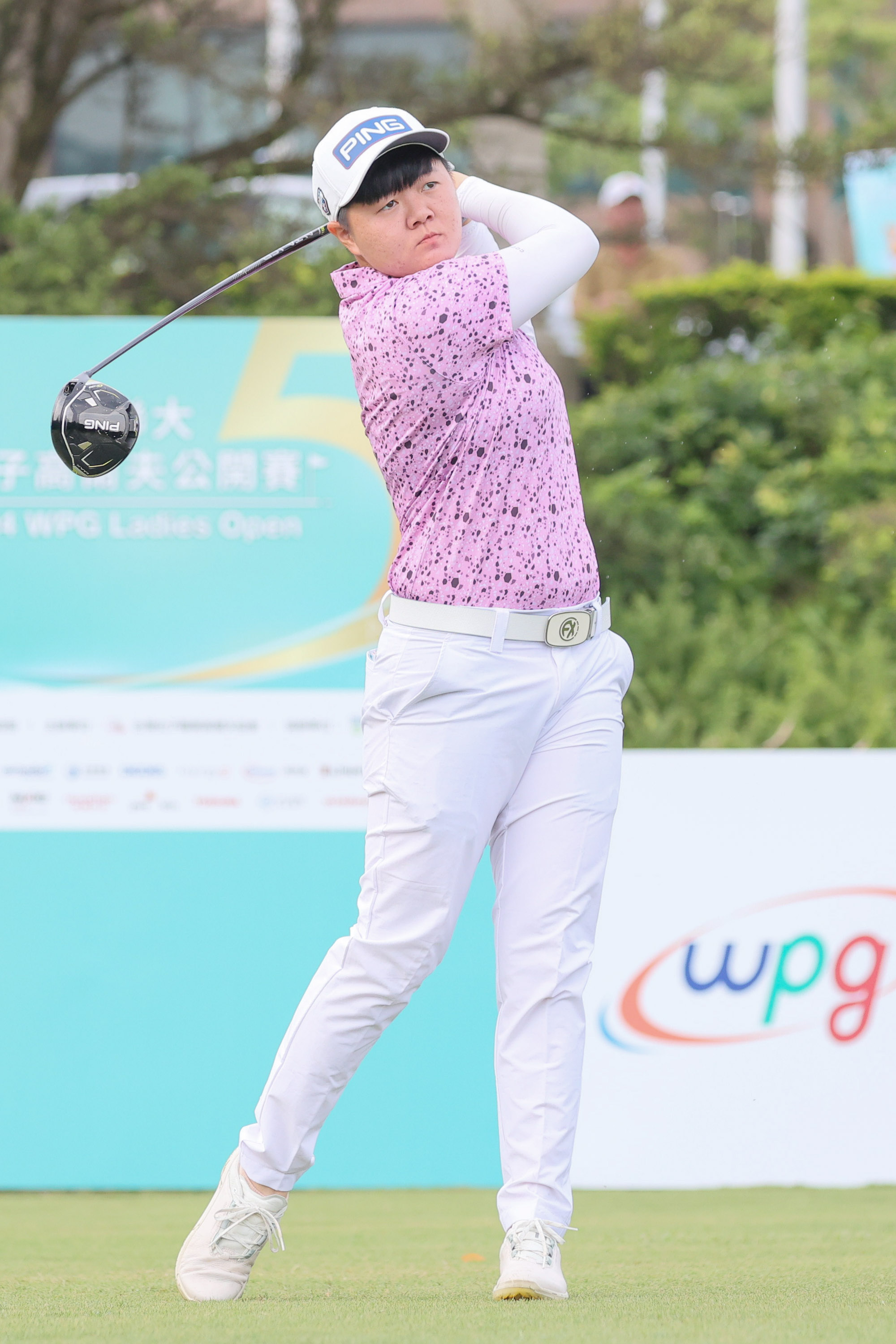 (圖)石澄璇以三回合總桿211桿(-5)，暫並列第四(TLPGA提供_葉勇宏攝)JYR64681