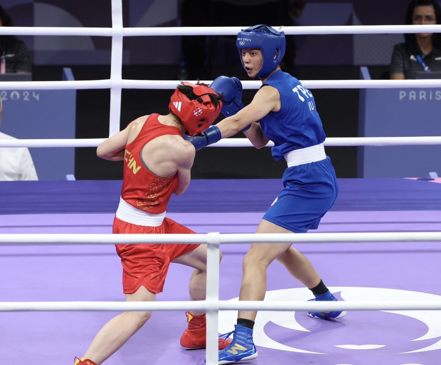 (圖)我國選手吳詩儀勇奪巴黎奧運女子拳擊60公斤級銅牌。