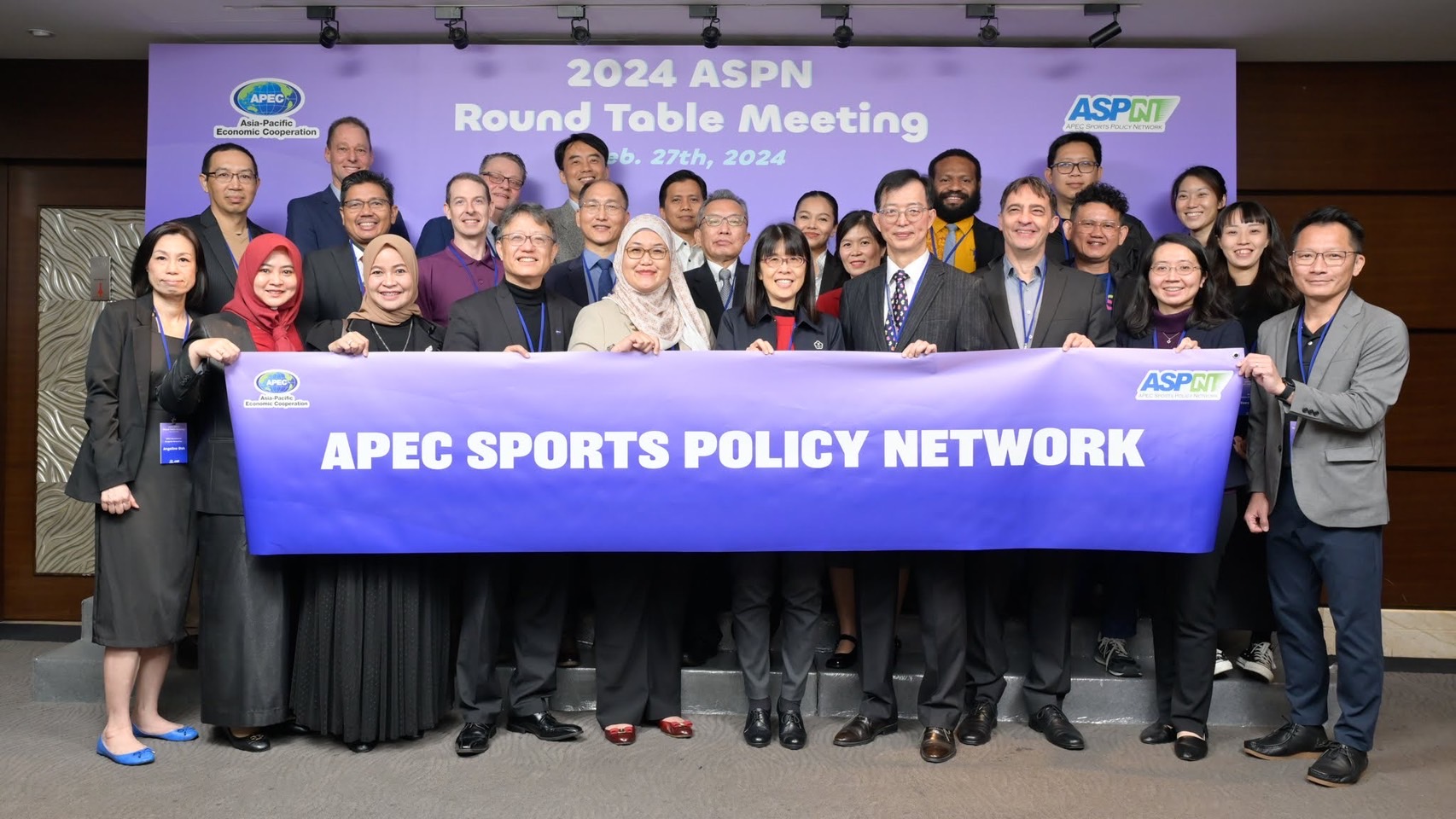 (圖)2024 APEC運動政策網絡對話