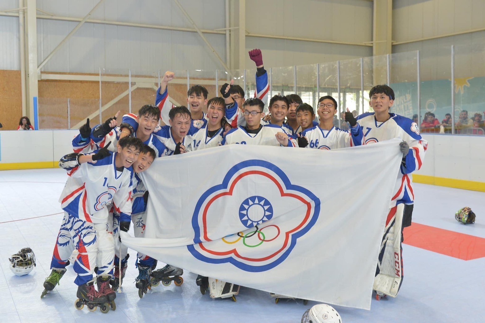 (圖)World Skate Games 2022 senior ladies 500m winner Liu Yi-hsuan. (Photo provided by the Chinese Taipei Roller Sports Federation) 
