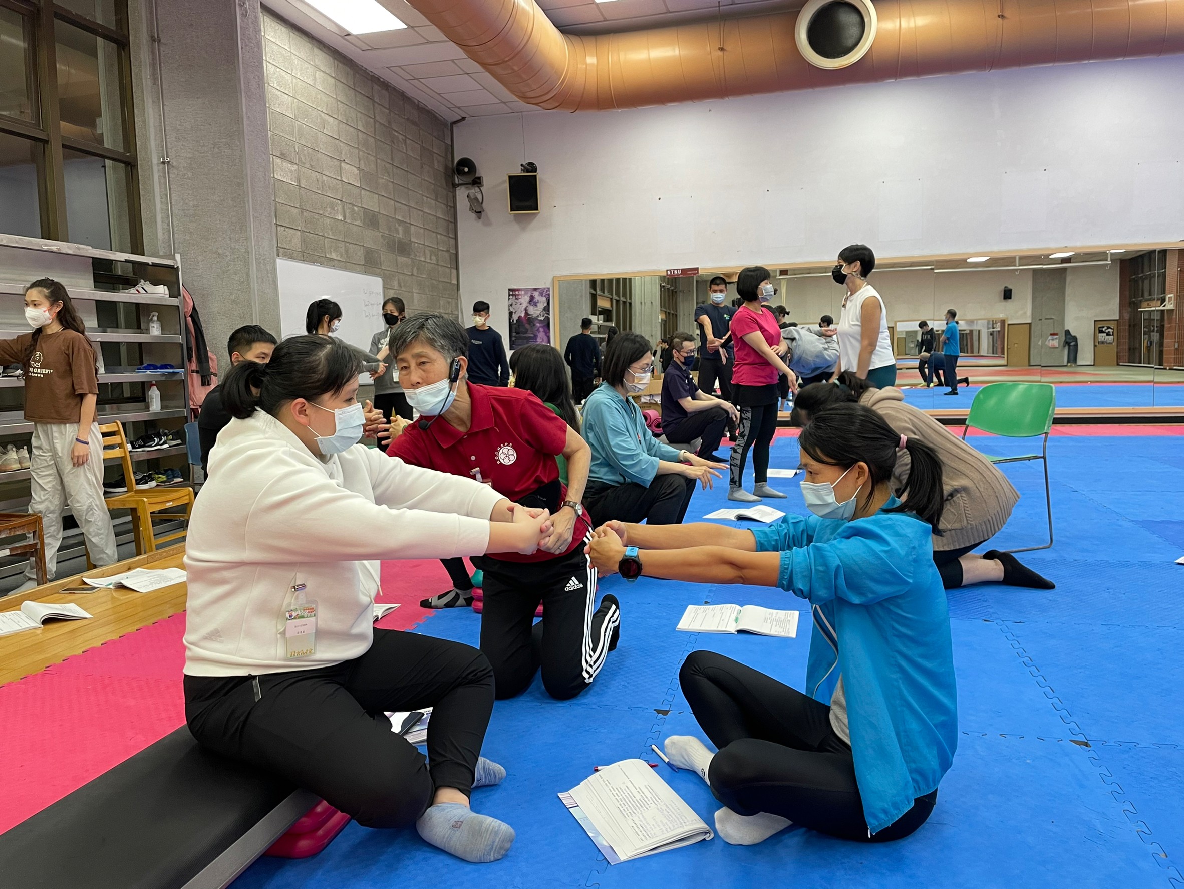 (圖)National1fitness2instructor enhancement course.