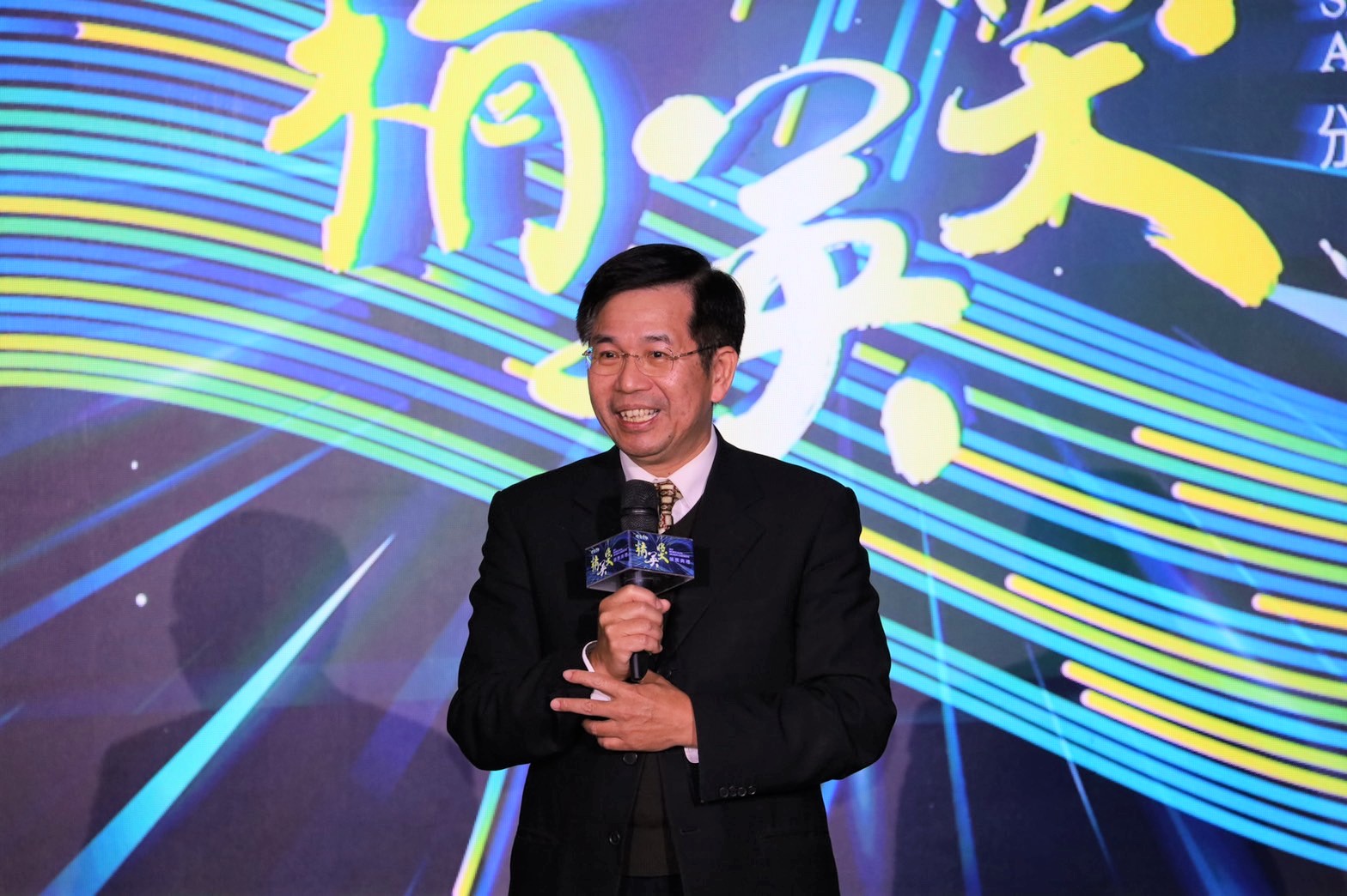 (圖)At the 2023 Sports Elite Awards presentation ceremony, Minister of Education Pan Wen-chung  affirmed the excellent performances of athletes and coaches over the last year.