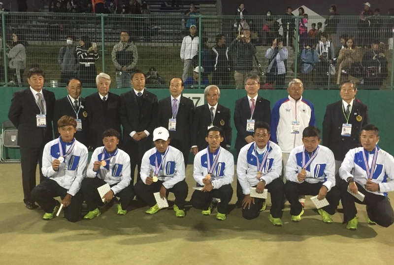 賀!我軟網代表隊參加第8屆亞洲盃軟式網球錦標賽獲得男子團體項目季軍